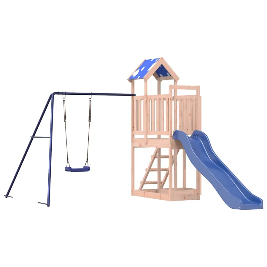 Aire de jeux d'extérieur bois massif de douglas - 2