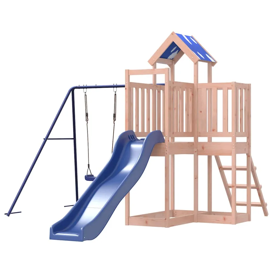 Aire de jeux d'extérieur bois massif de douglas - 4