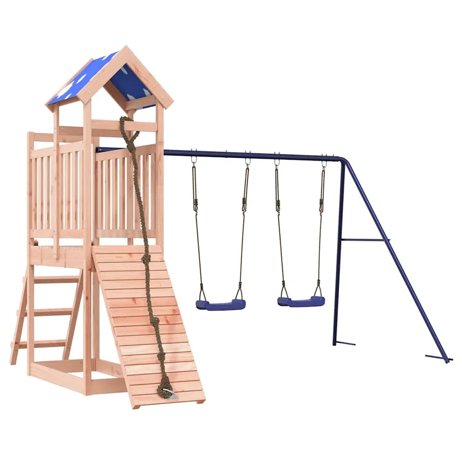 Aire de jeux d'extérieur bois massif de douglas - 2