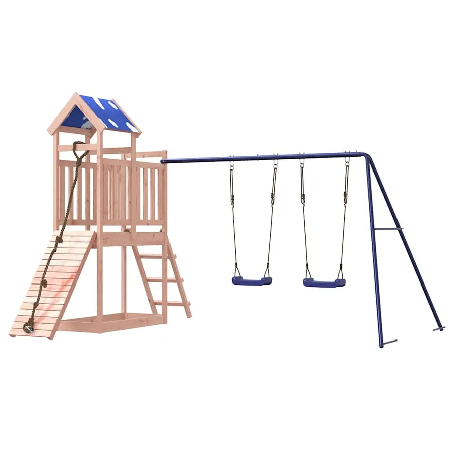 Aire de jeux d'extérieur bois massif de douglas - 4