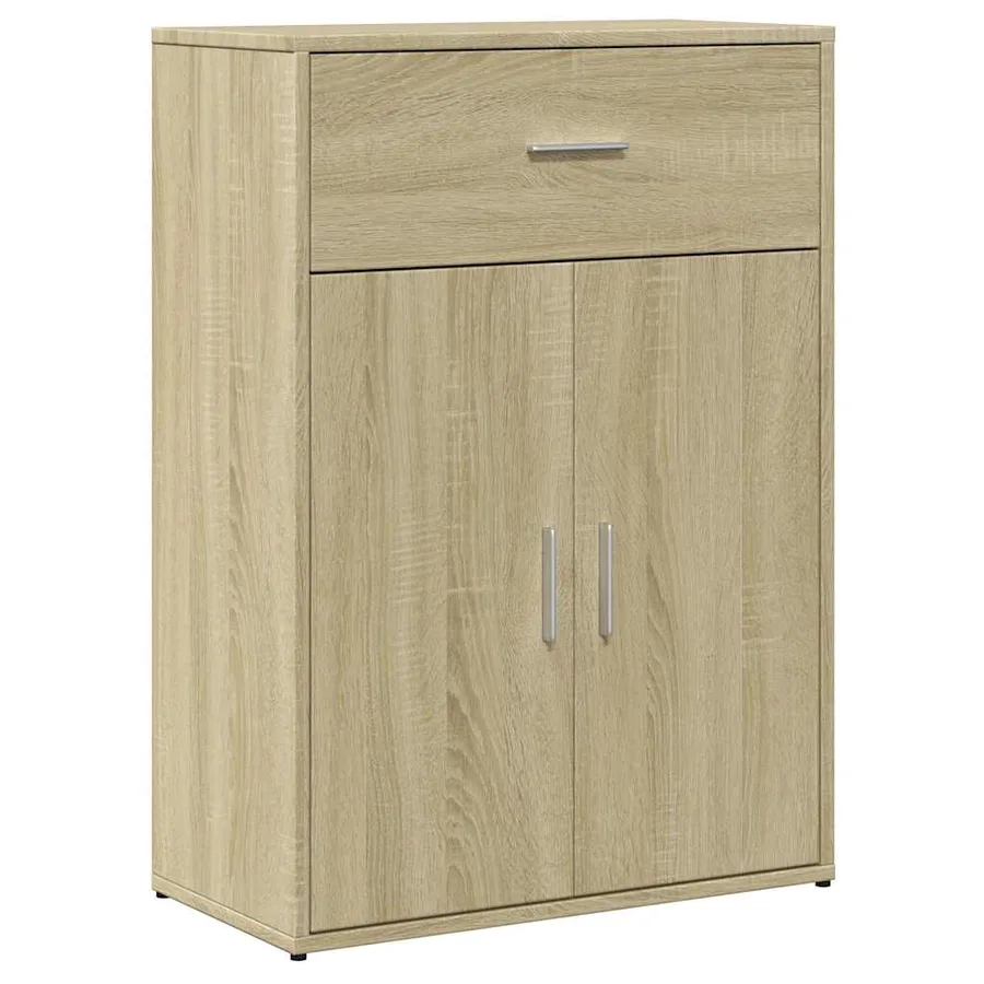 Buffet chêne sonoma 60x30x84 cm bois d'ingénierie - 2