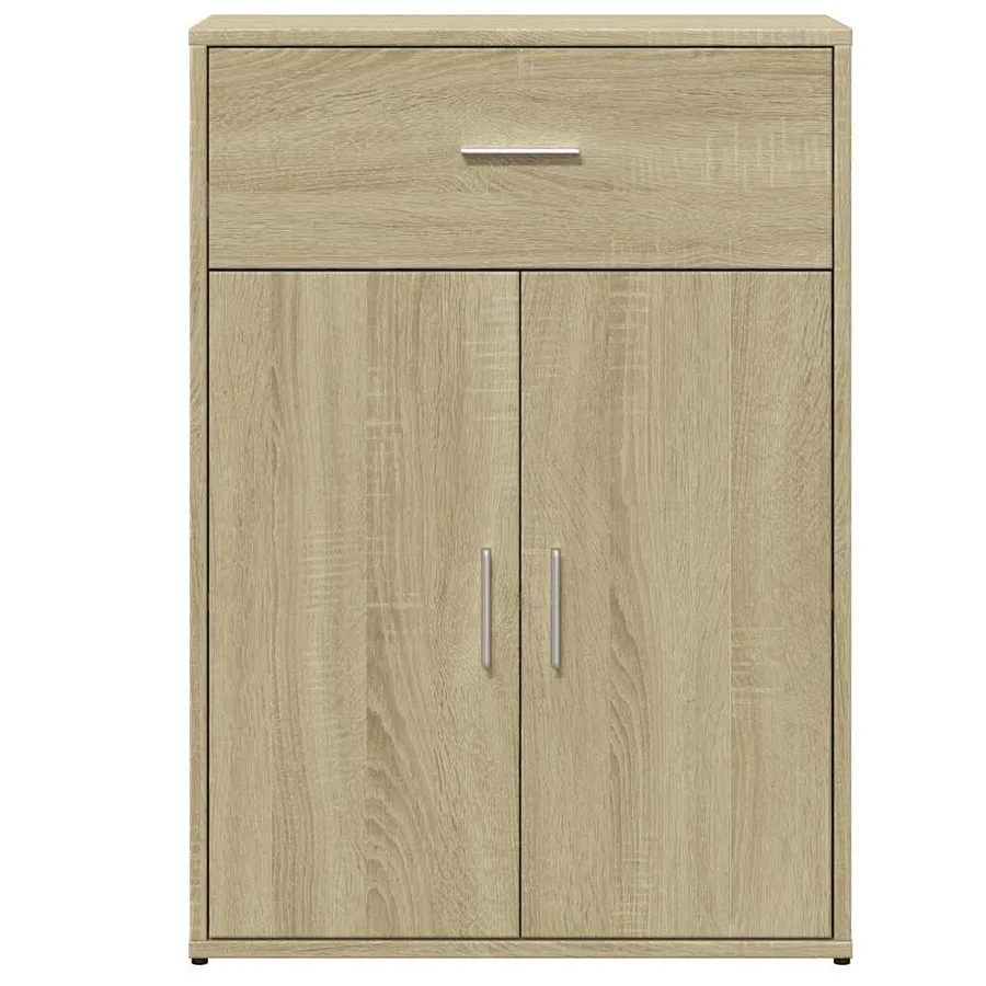 Buffet chêne sonoma 60x30x84 cm bois d'ingénierie - 5