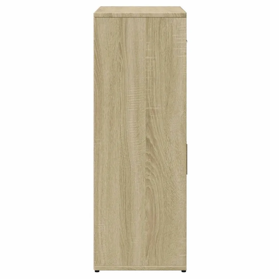Buffet chêne sonoma 60x30x84 cm bois d'ingénierie - 6
