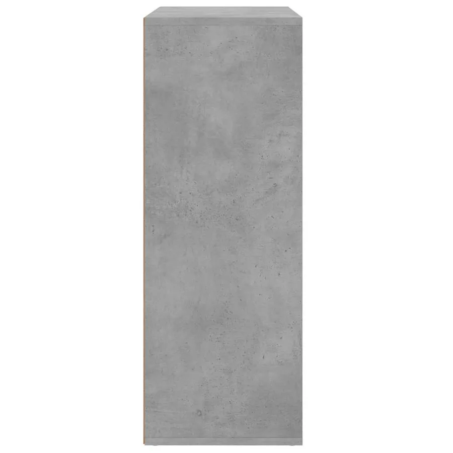 Buffets 2 pcs gris béton 60x31x84 cm bois d'ingénierie - 6
