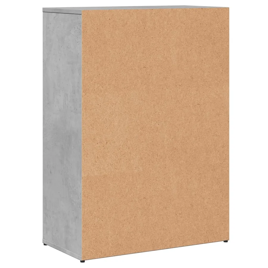 Buffets 2 pcs gris béton 60x30x84 cm bois d'ingénierie - 7