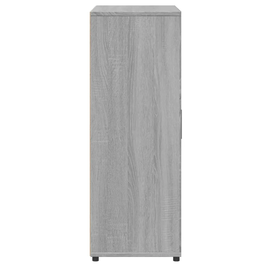 Buffet sonoma gris 60x31x84 cm bois d'ingénierie - 6