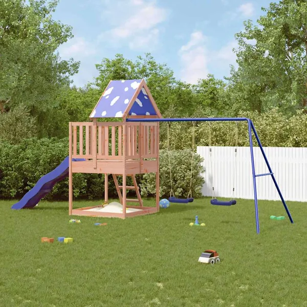 Aire de jeux d'extérieur bois massif de douglas