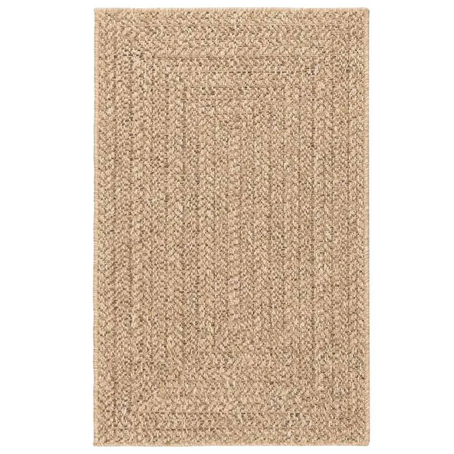 Tapis ZIZUR 240x340 cm aspect de jute intérieur et extérieur - 4