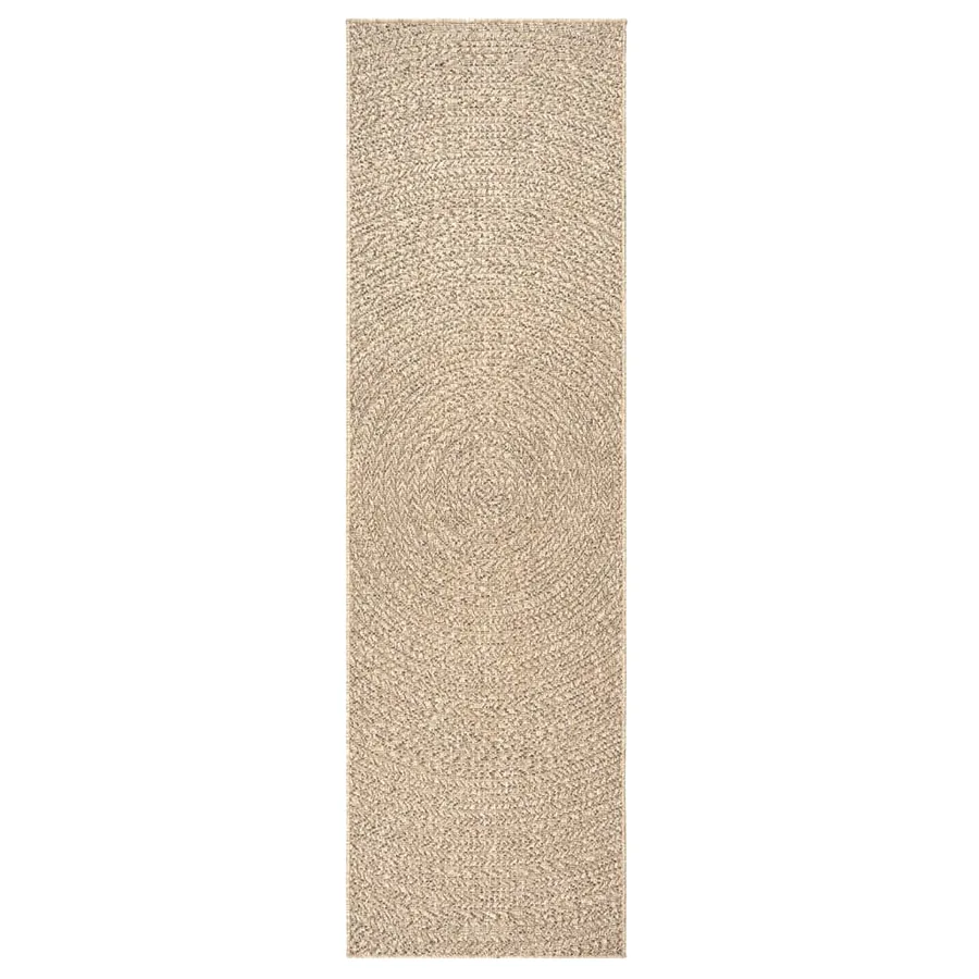 Tapis ZIZUR 80x250 cm aspect de jute intérieur et extérieur - 4