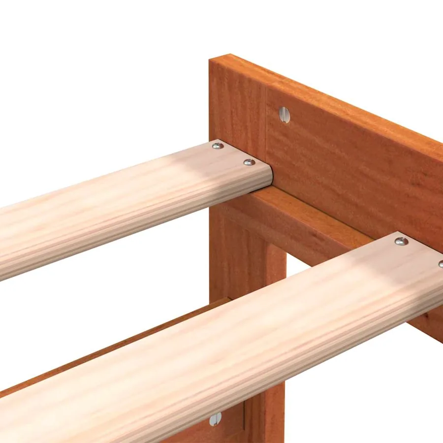 Lit de jour et lit gigogne sans matelas 90x190 cm bois massif - 11