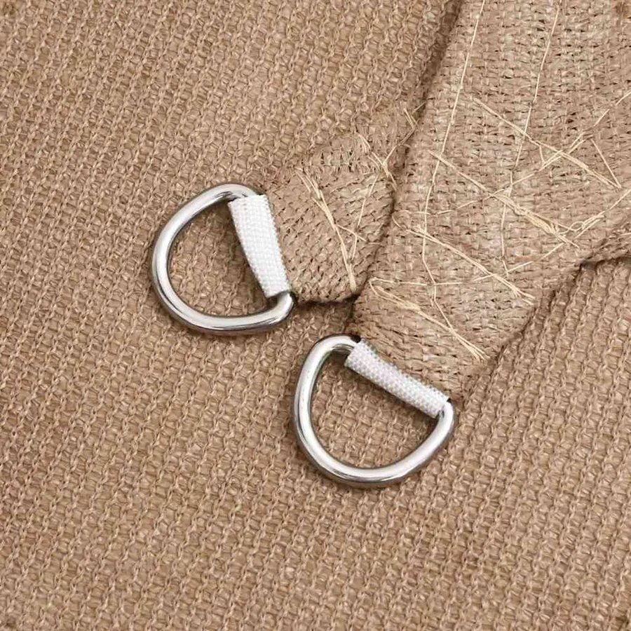 Voile d'ombrage 160 g/m² Taupe 3x4 m PEHD - 5