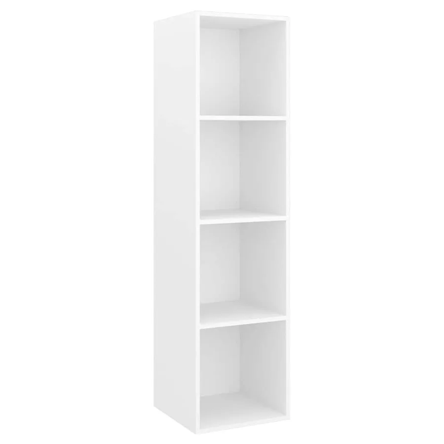 Ensemble de meuble TV 5 pcs Blanc Bois d'ingénierie - 5