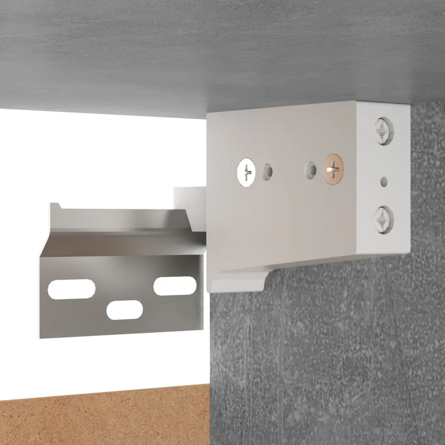 Ensemble de meubles TV 8 pcs Gris béton Bois d'ingénierie - 7