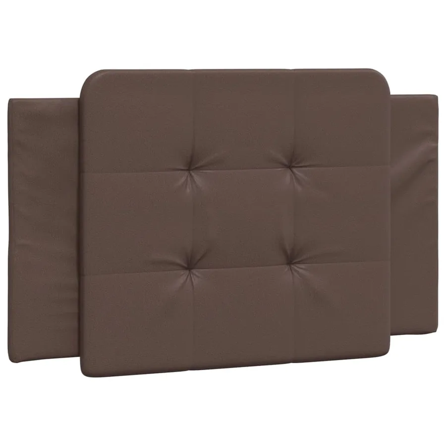 Cadre de lit avec LED sans matelas Zadar marron 100x200 cm - 7