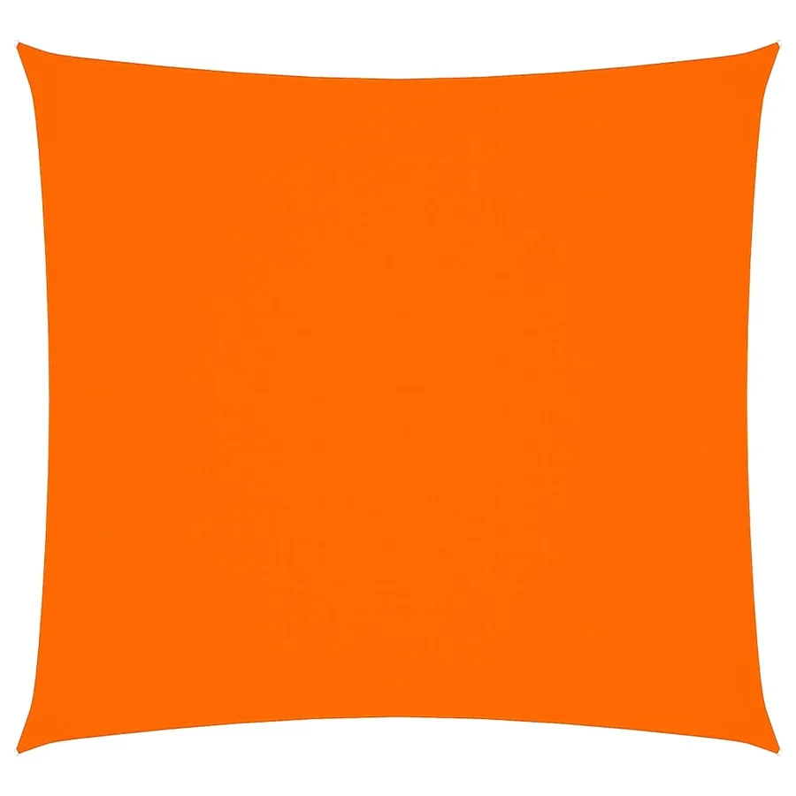 Voile de parasol tissu oxford carré 3,6x3,6 m orange - 2
