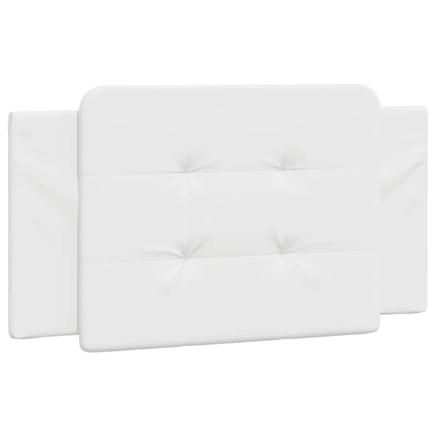 Coussin de tête de lit Zadar blanc 100 cm similicuir - 2
