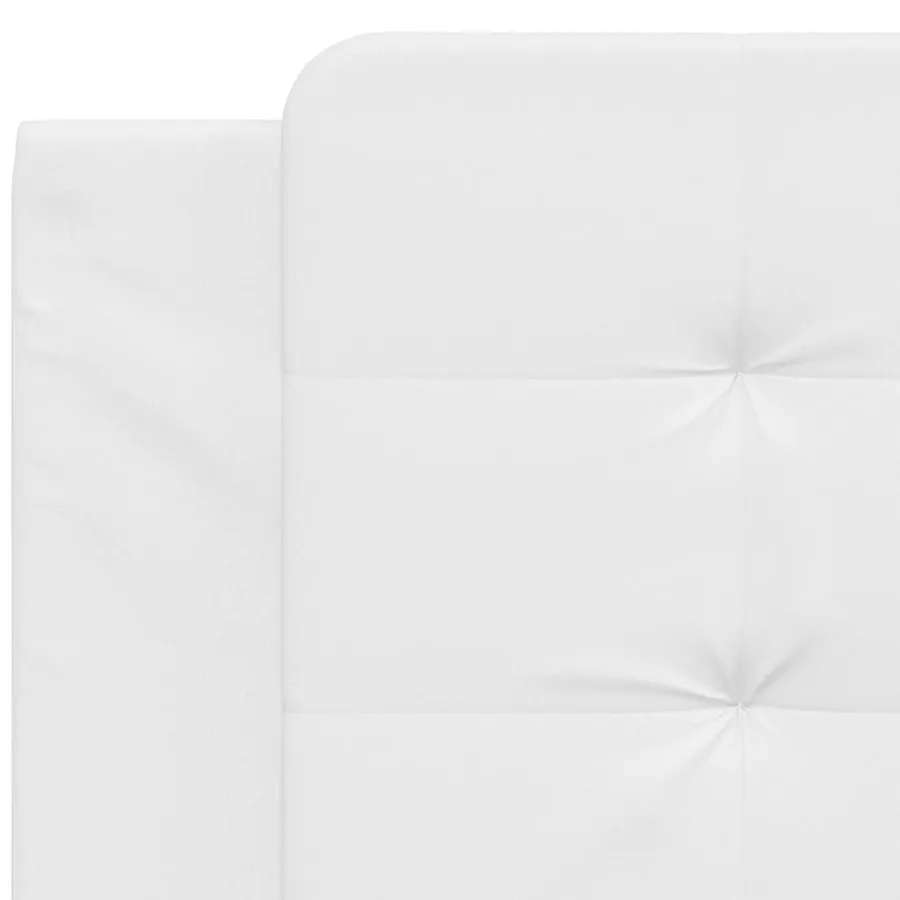 Coussin de tête de lit Zadar blanc 100 cm similicuir - 7