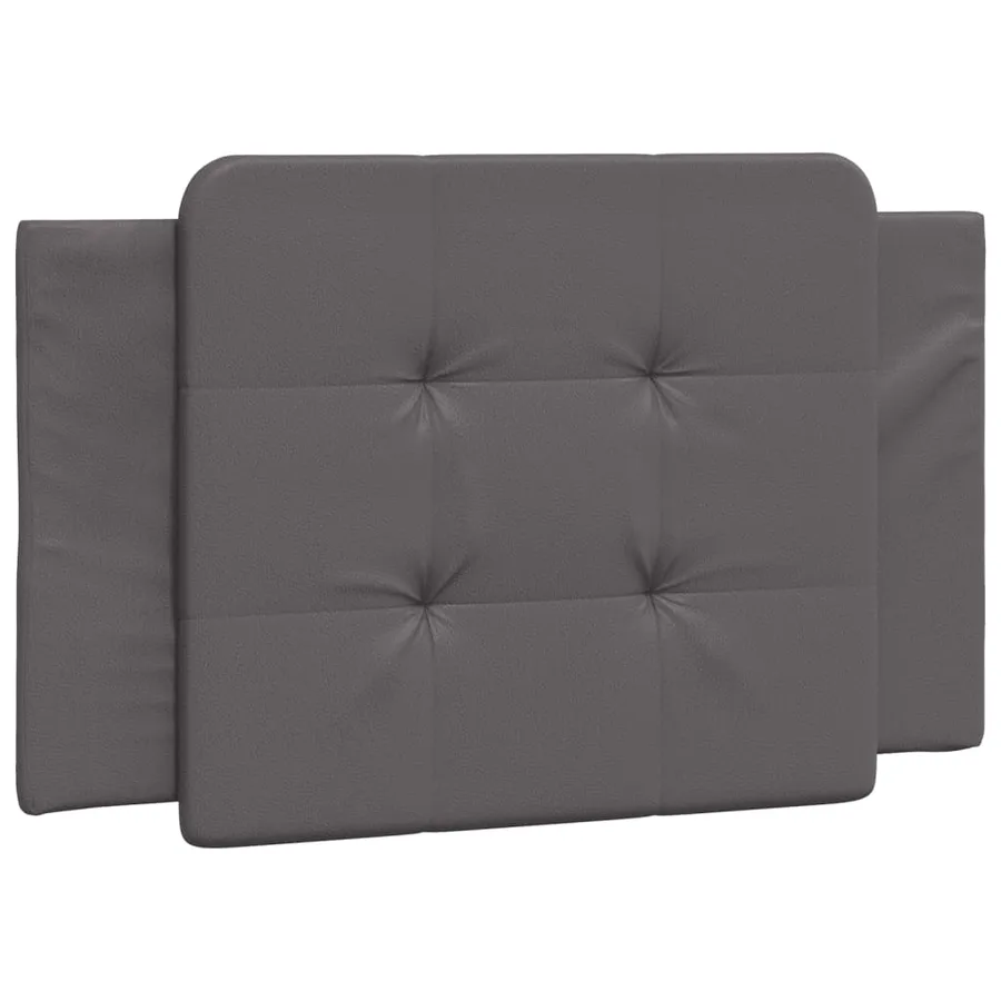 Cadre de lit avec LED sans matelas Zadar gris 90x200 cm - 7
