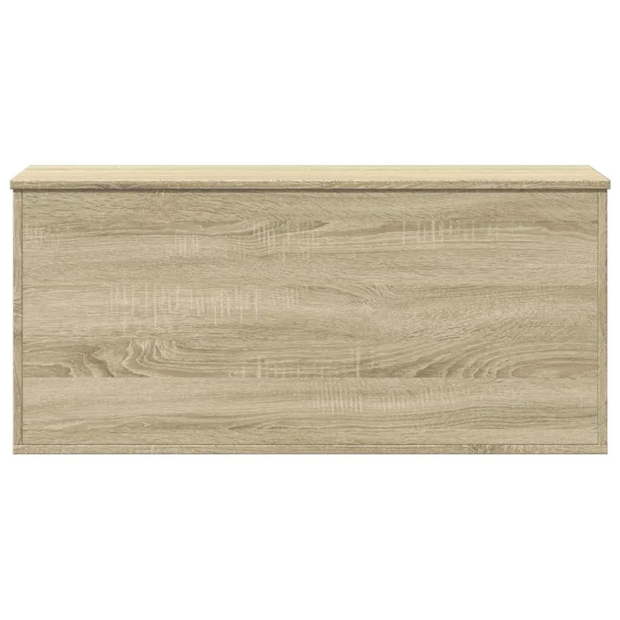Boîte de rangement chêne sonoma 100x42x46 cm bois d'ingénierie - 4