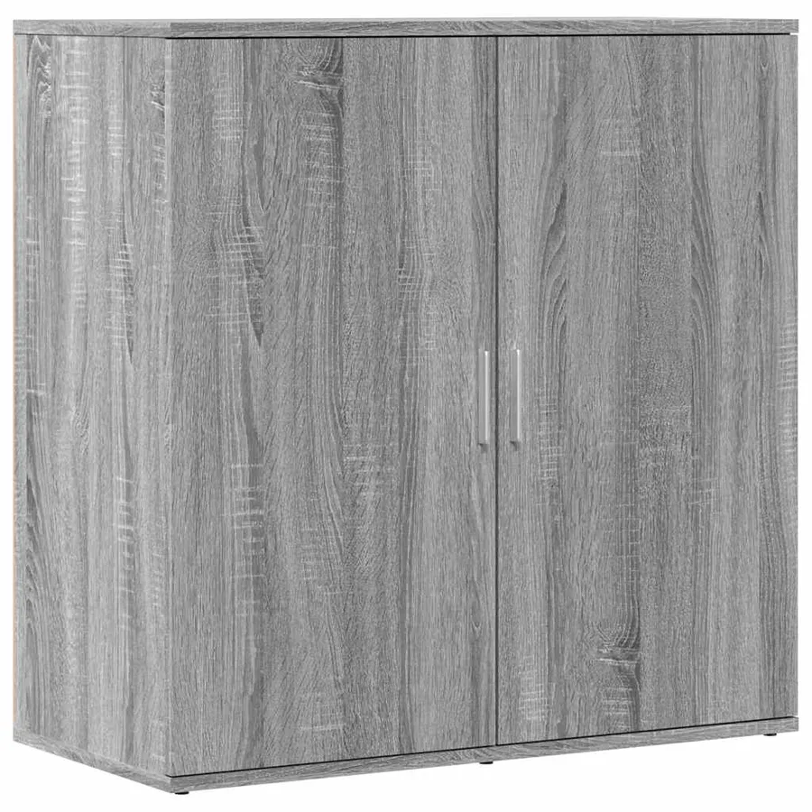 Buffet sonoma gris 79x38x80 cm bois d'ingénierie - 2