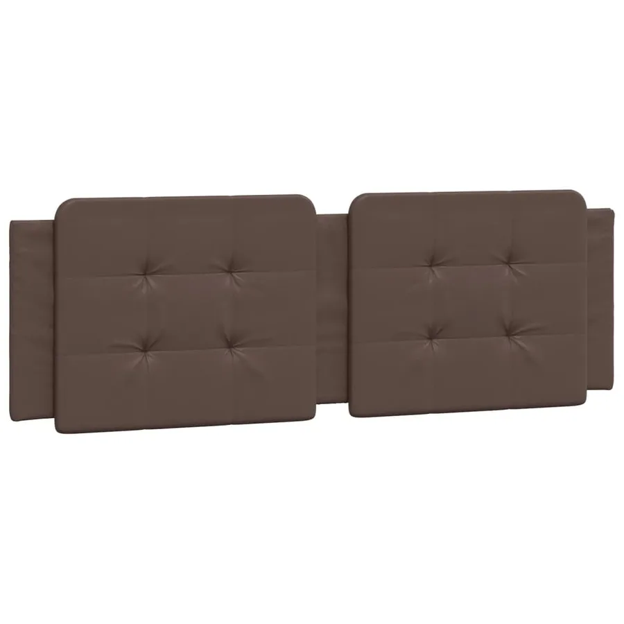 Coussin de tête de lit Zadar marron 160 cm similicuir - 2