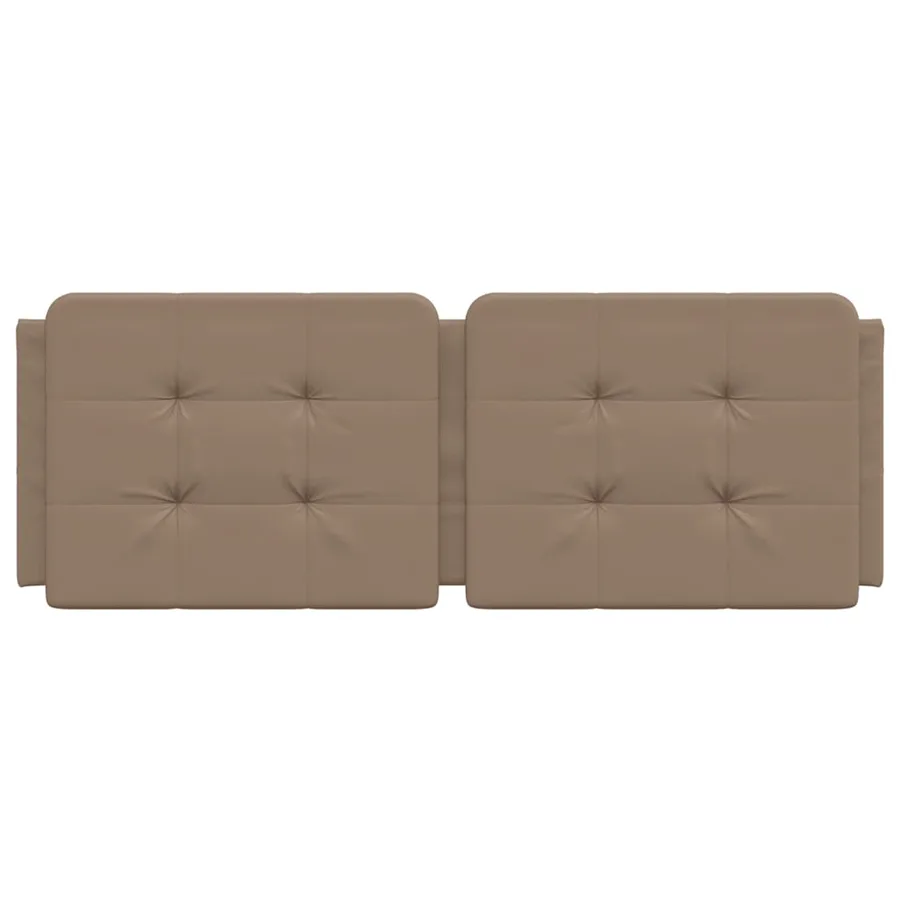 Coussin de tête de lit Zadar cappuccino 140 cm similicuir - 4