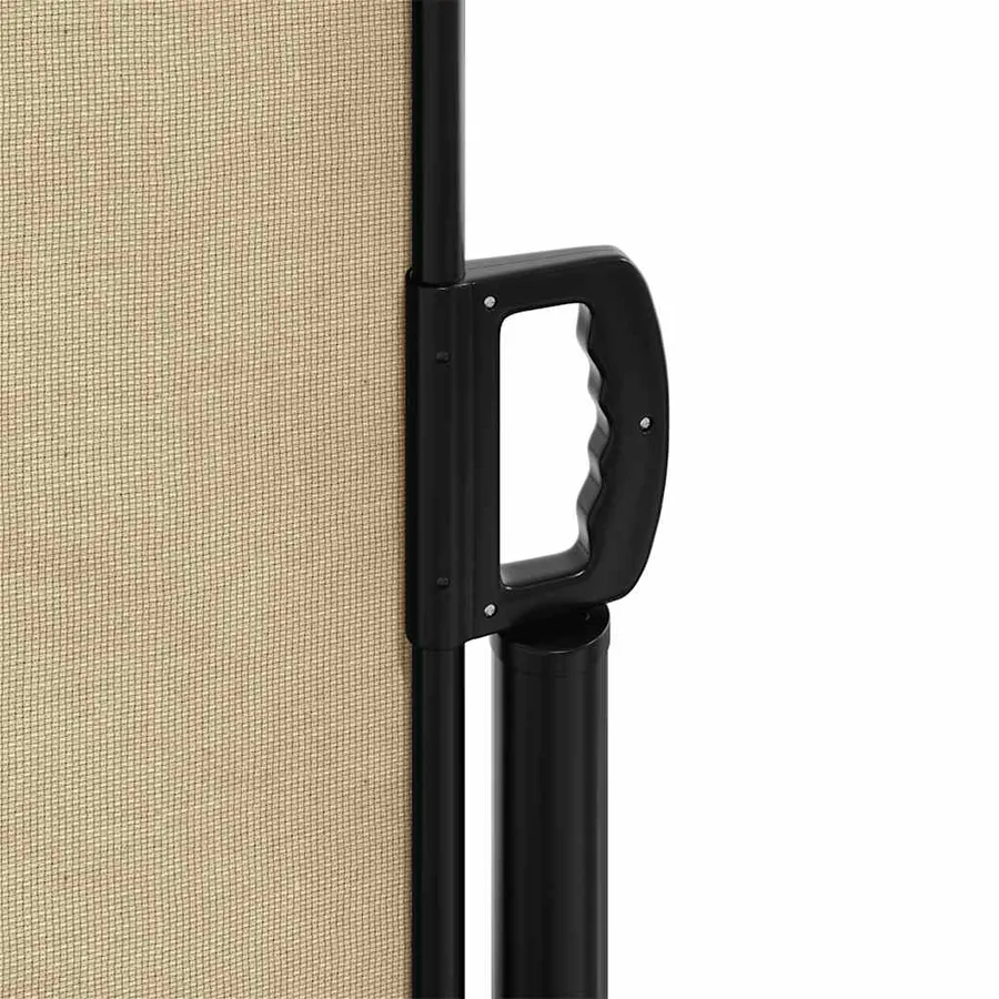Auvent latéral rétractable beige 140x600 cm - 8