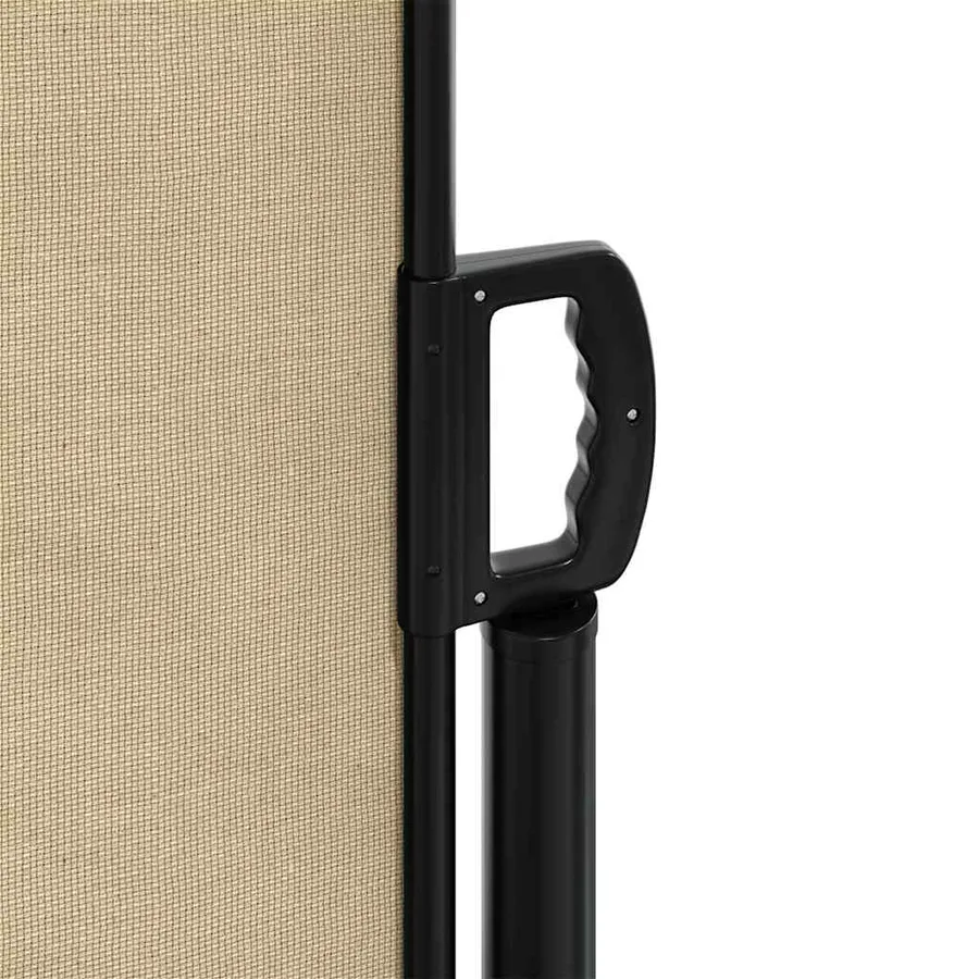 Auvent latéral rétractable beige 120x1000 cm - 8