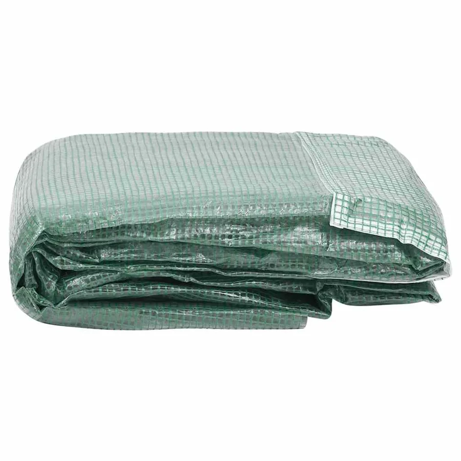 Couverture de remplacement de serre (18 m²) 300x600x200 cm Vert - 4