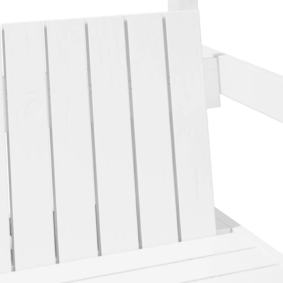Ensemble de lit et de banc avec toit sans matelas 75x190 cm - 11