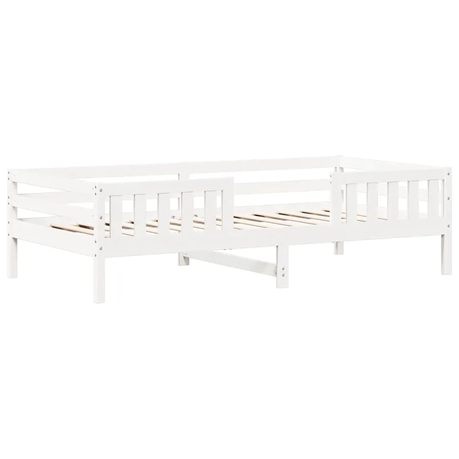 Ensemble de lit et de banc avec toit sans matelas 75x190 cm - 7