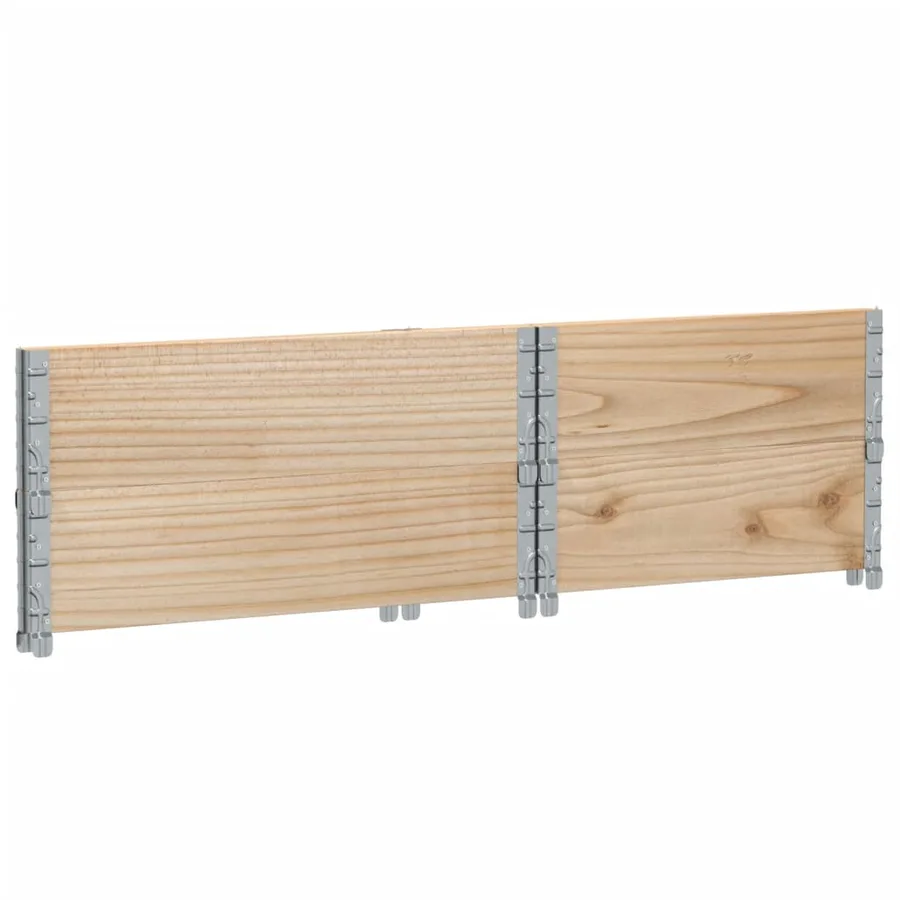 Jardinière 80x60 cm bois de pin massif - 6
