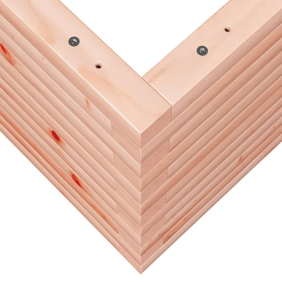 Jardinière 70x40x45,5 cm bois massif douglas - 8