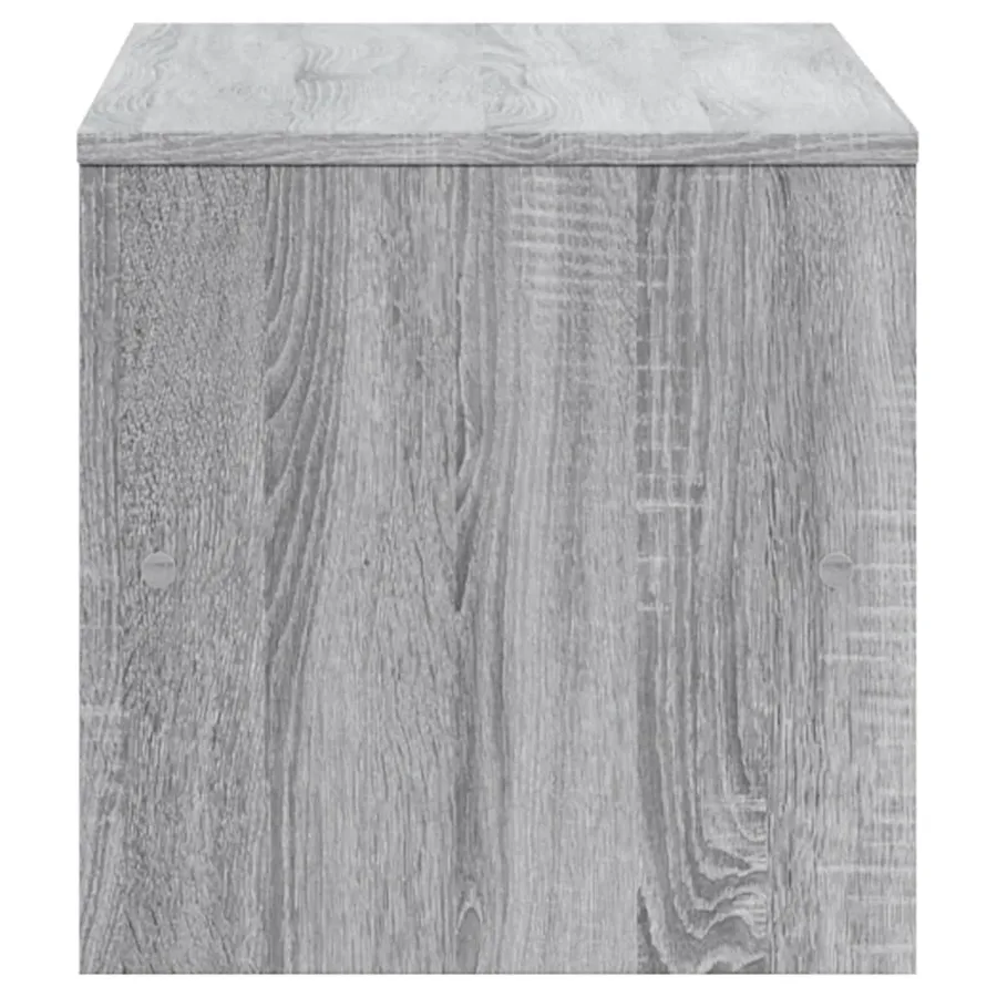 Meuble TV sonoma gris 120x40x40 cm bois d'ingénierie - 5