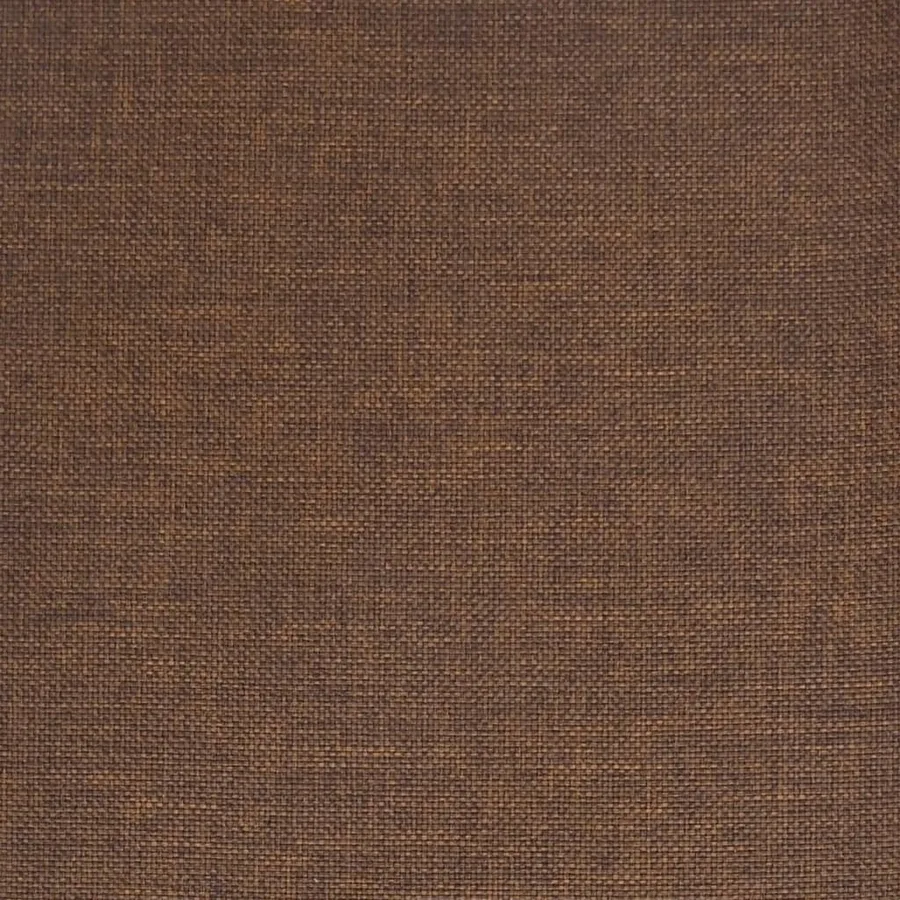 Chaise pivotante de salle à manger Marron Tissu - 7