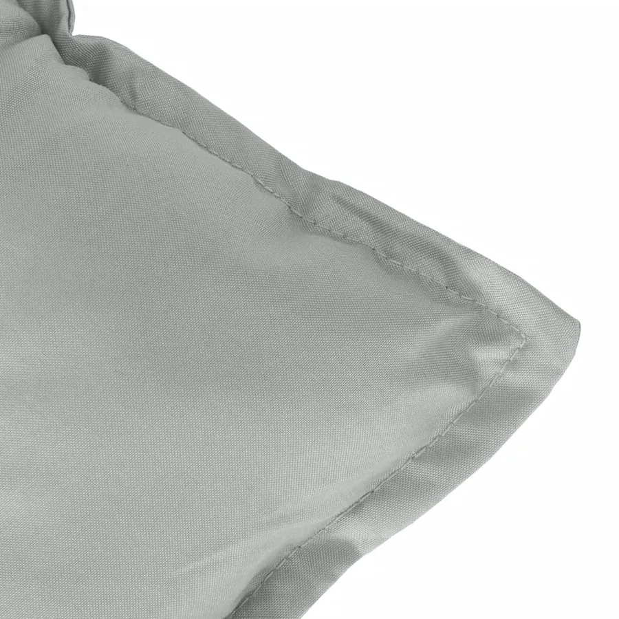 Coussins de chaise à dossier bas lot de 2 gris clair mélangé - 9