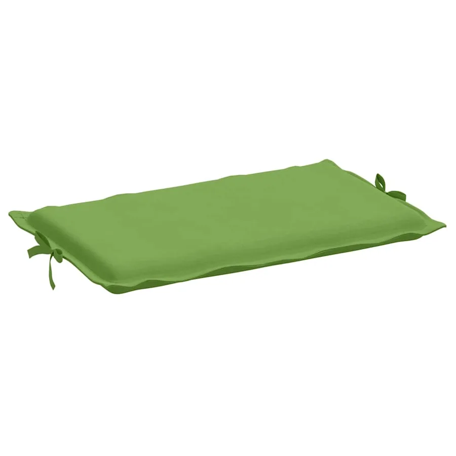 Coussin de chaise longue vert mélangé 186x58x4 cm tissu - 5