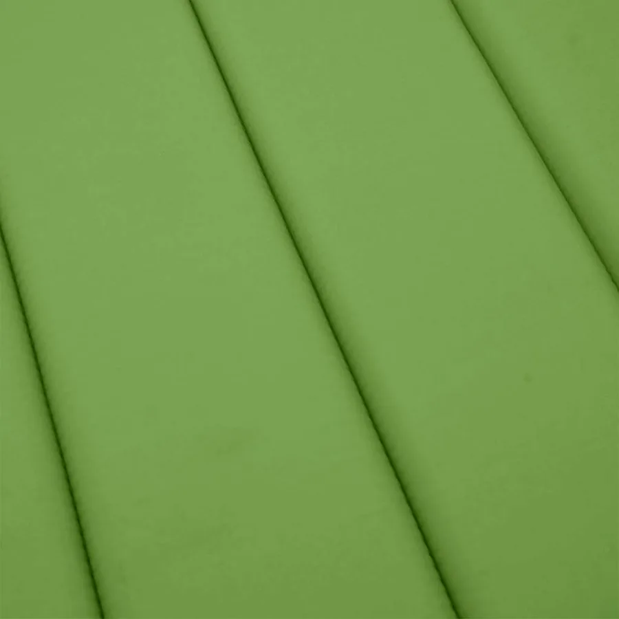 Coussin de chaise longue vert mélangé 186x58x4 cm tissu - 8