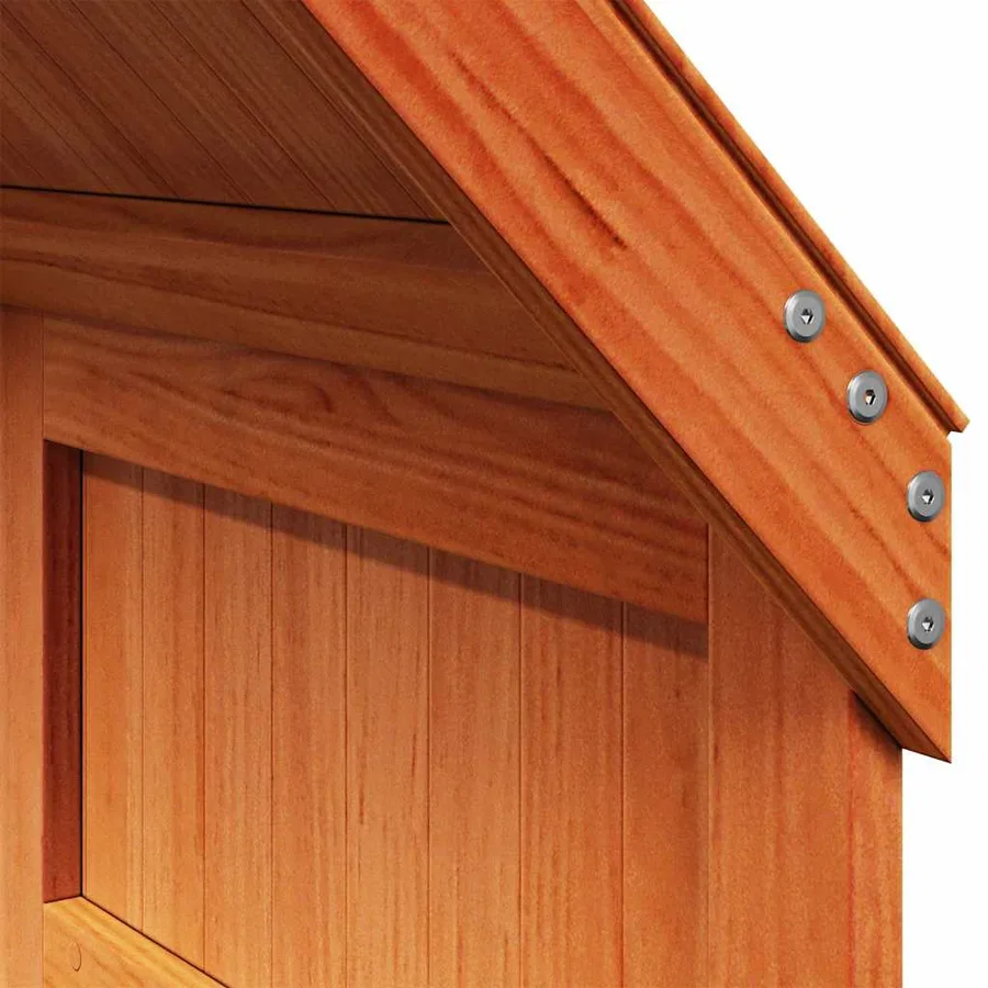 Toit de lit pour enfants 55x84x132 cm bois de pin massif - 7