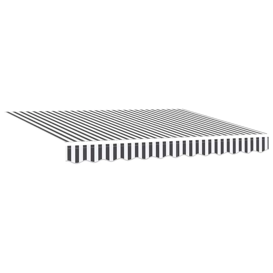 Auvent rétractable automatique avec LED anthracite et blanc - 5