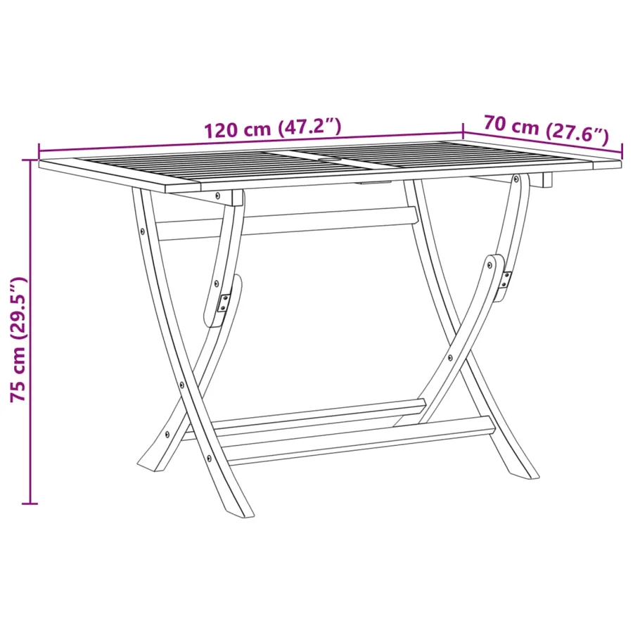 Ensemble à manger de jardin 5 pcs motif de feuilles tissu bois - 13