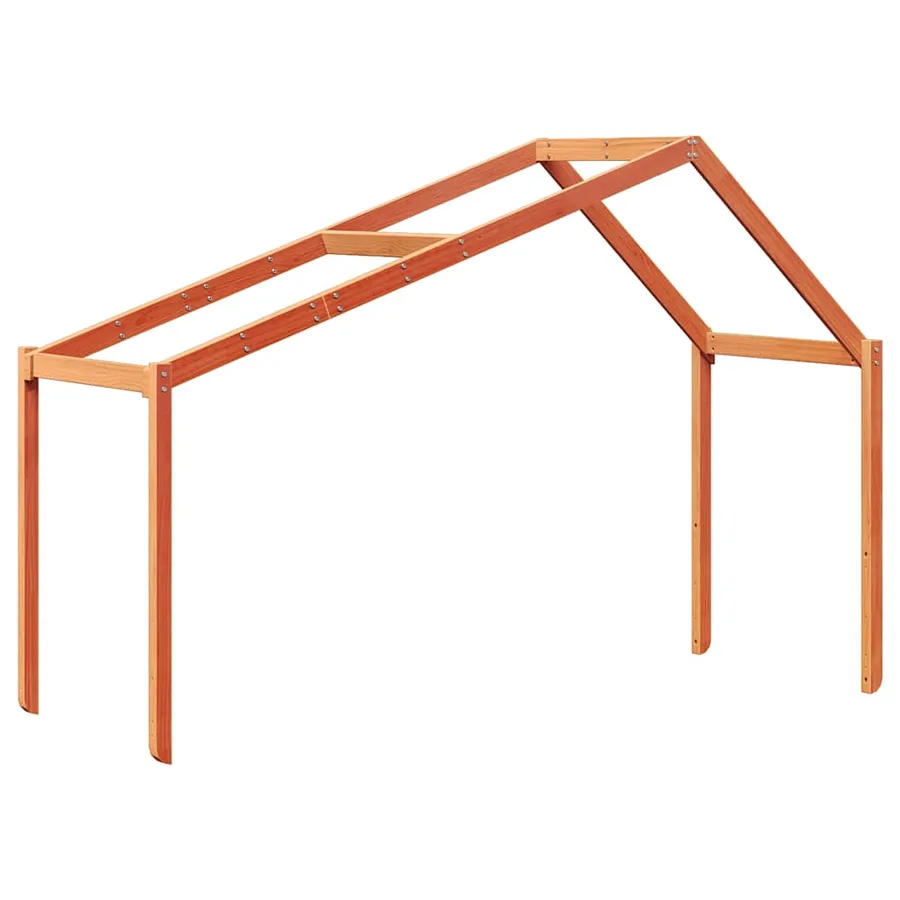 Toit de lit pour enfants 203x80,5x142 cm bois de pin massif - 2