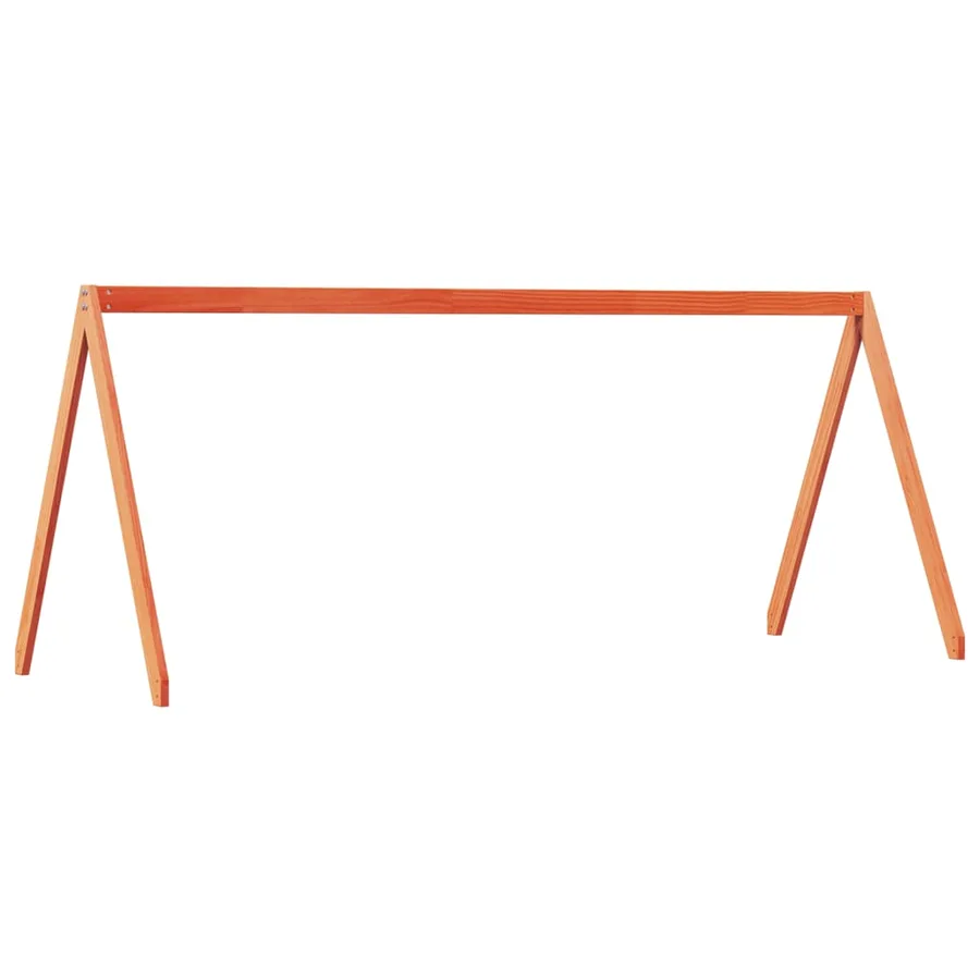 Lit superposé sans matelas cire marron 80x200 cm pin massif - 8