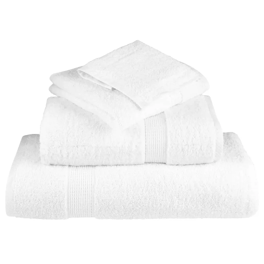 Ensemble de serviettes de qualité supérieure SOLUND 8 pcs blanc - 4