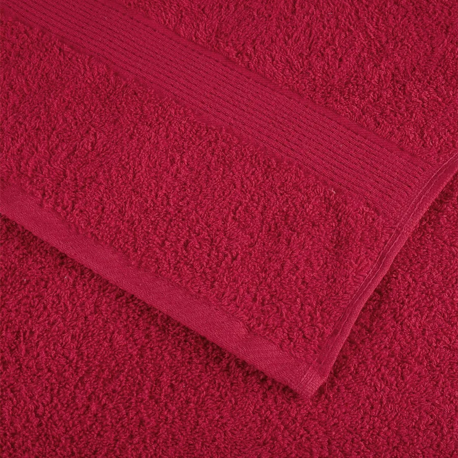 Serviettes de sauna de qualité supérieure SOLUND 10 pcs rouge - 6
