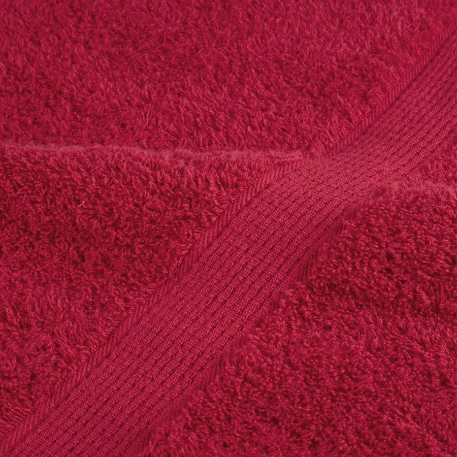 Serviettes de sauna de qualité supérieure SOLUND 10 pcs rouge - 7