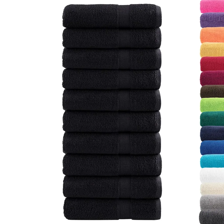 Serviettes de bain de qualité supérieure SOLUND 10 pcs 600g/m² - 2