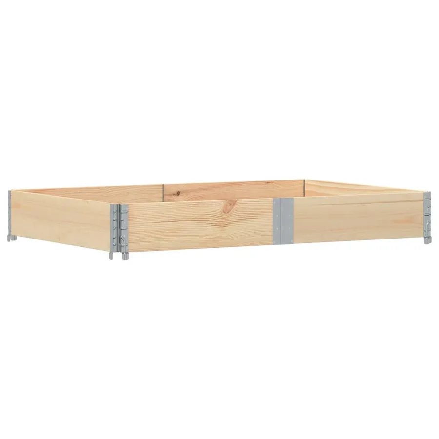 Jardinière 150x100 cm bois de pin massif - 2
