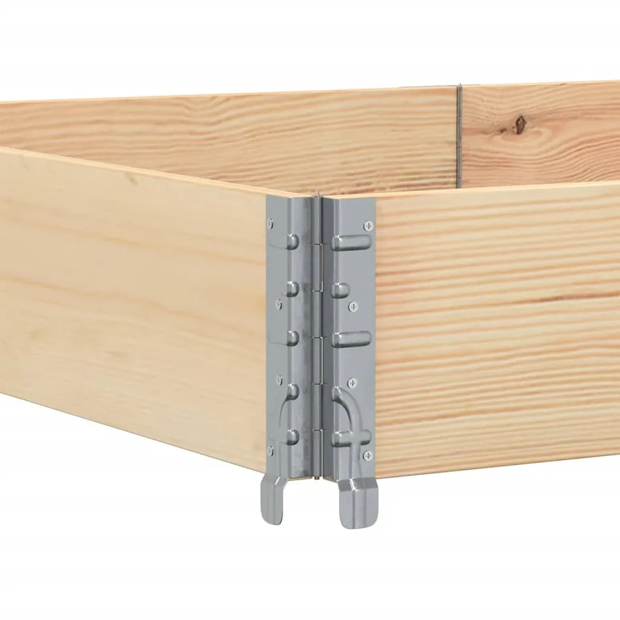 Jardinière 150x100 cm bois de pin massif - 5