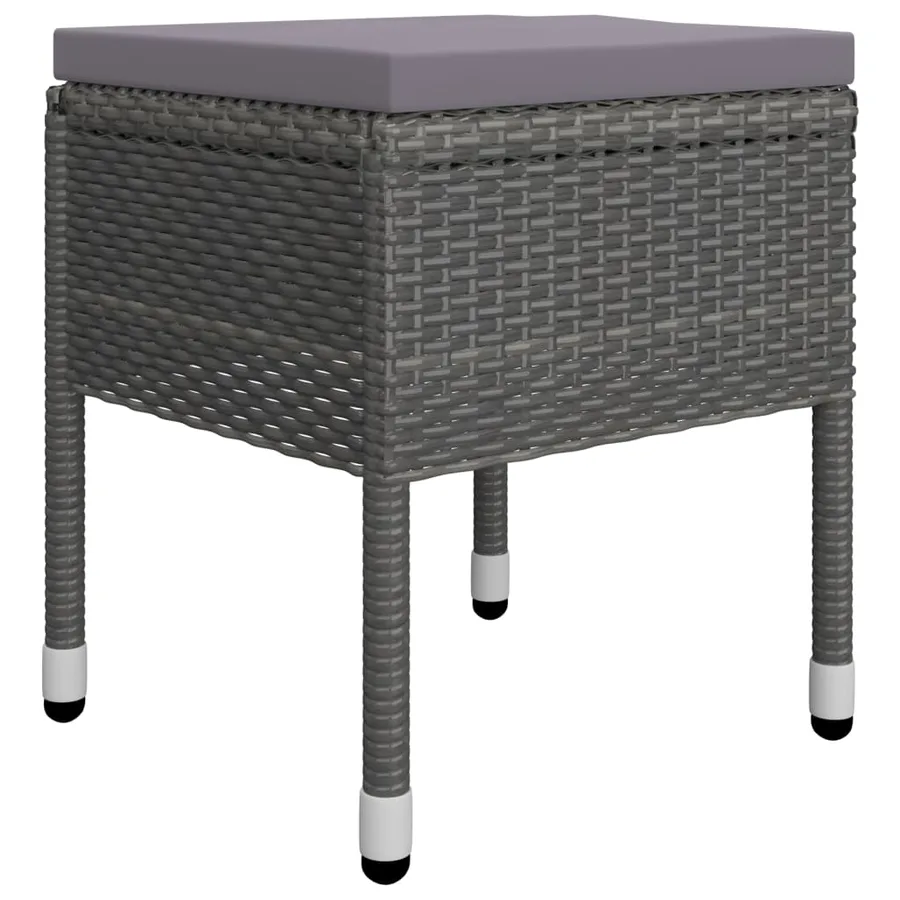 Ensemble à manger de jardin 7 pcs Gris - 5